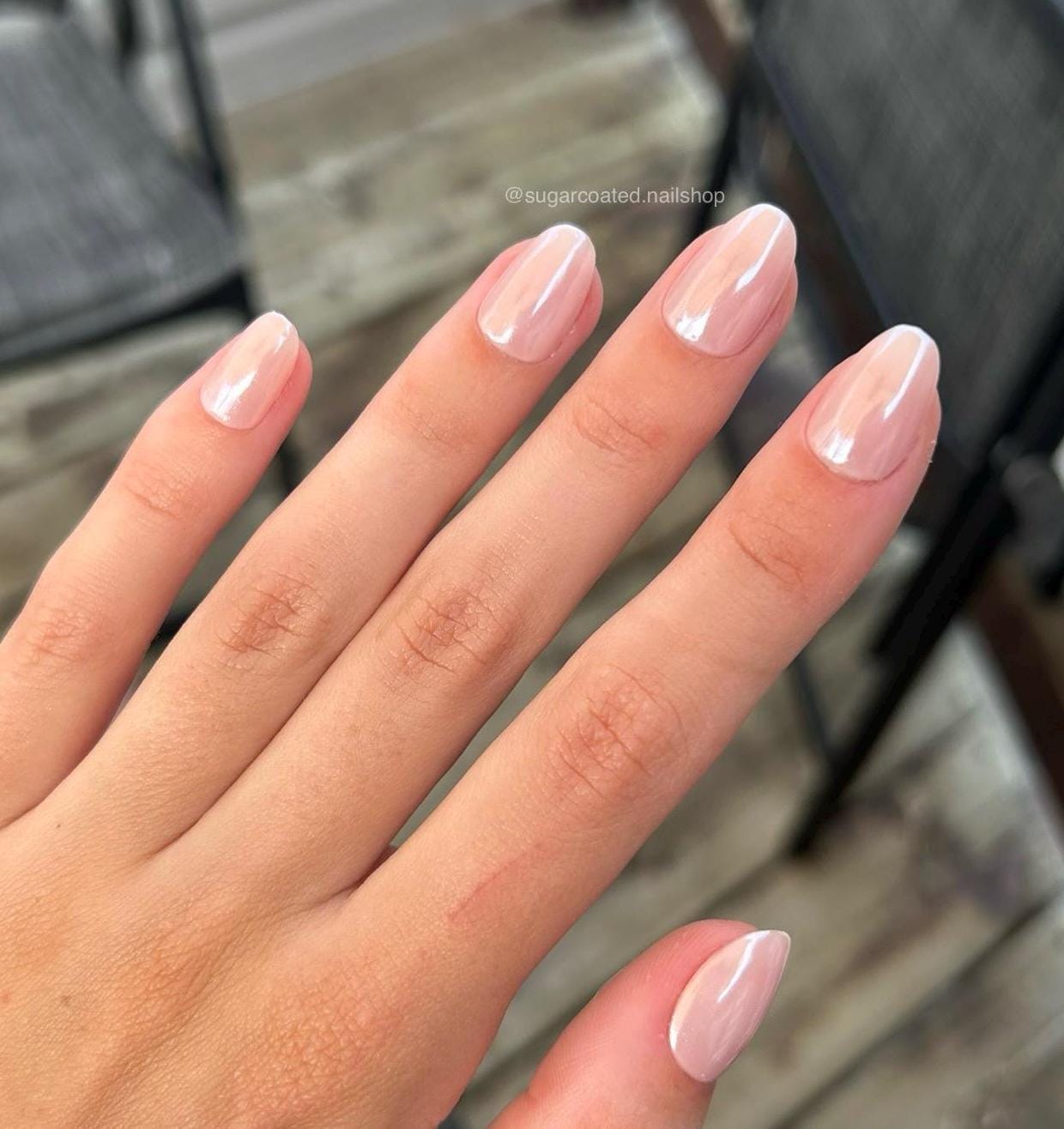 Handmade Press On Nails: Luxury, Almond Round Short, Hand Painted Custom, Gel