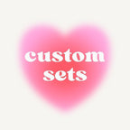 Handmade Press On Nails: Luxury, Almond Round Short, Hand Painted Custom, Gel