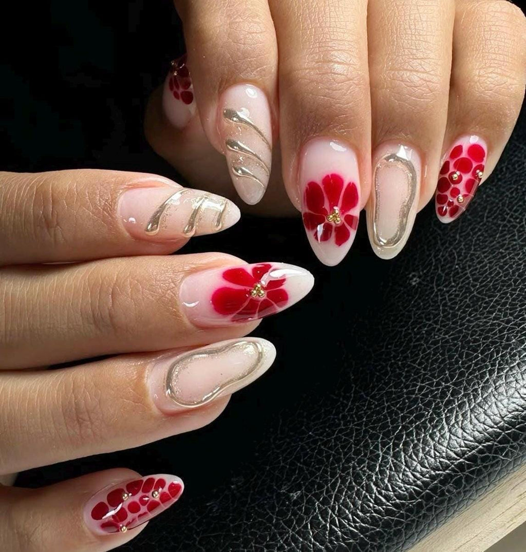 Handmade Custom Gel Press On Nails