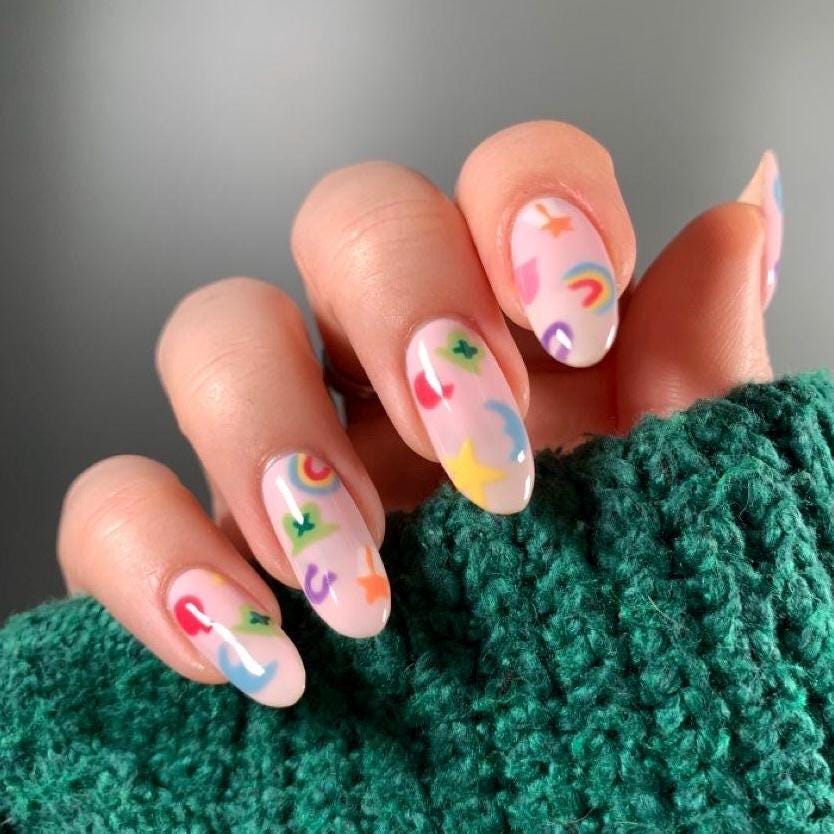 Handmade Custom Gel Press On Nails