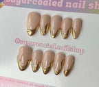 Handmade Custom Gel Press On Nails