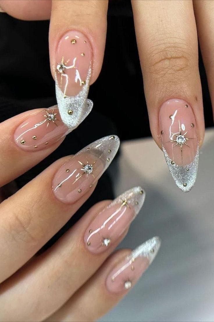 Hand-Painted Gel Press On Nails