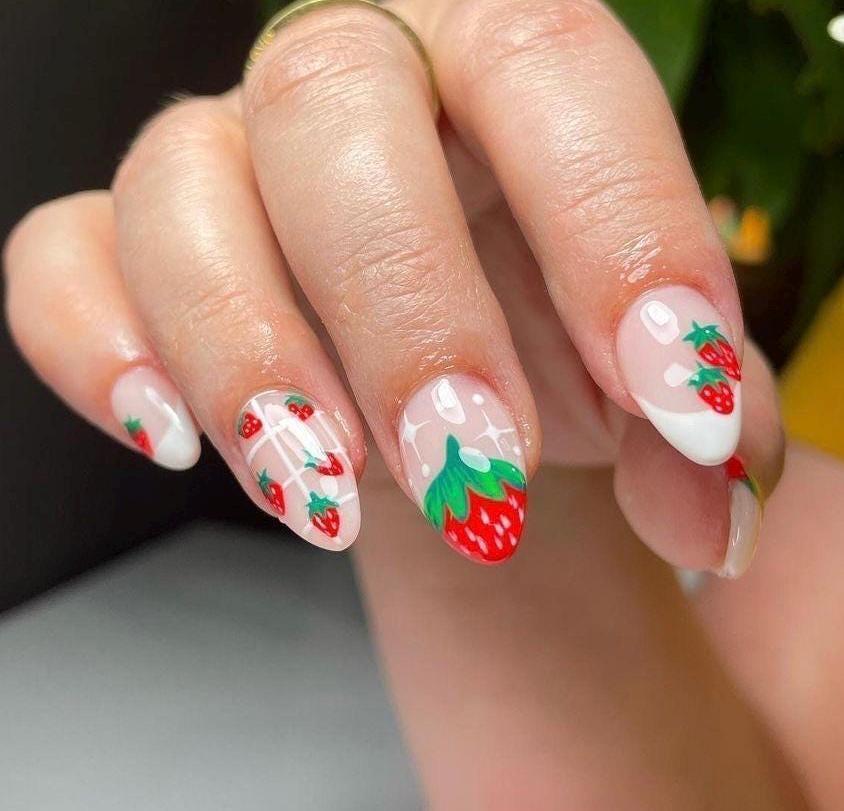 Handmade Custom Gel Press On Nails