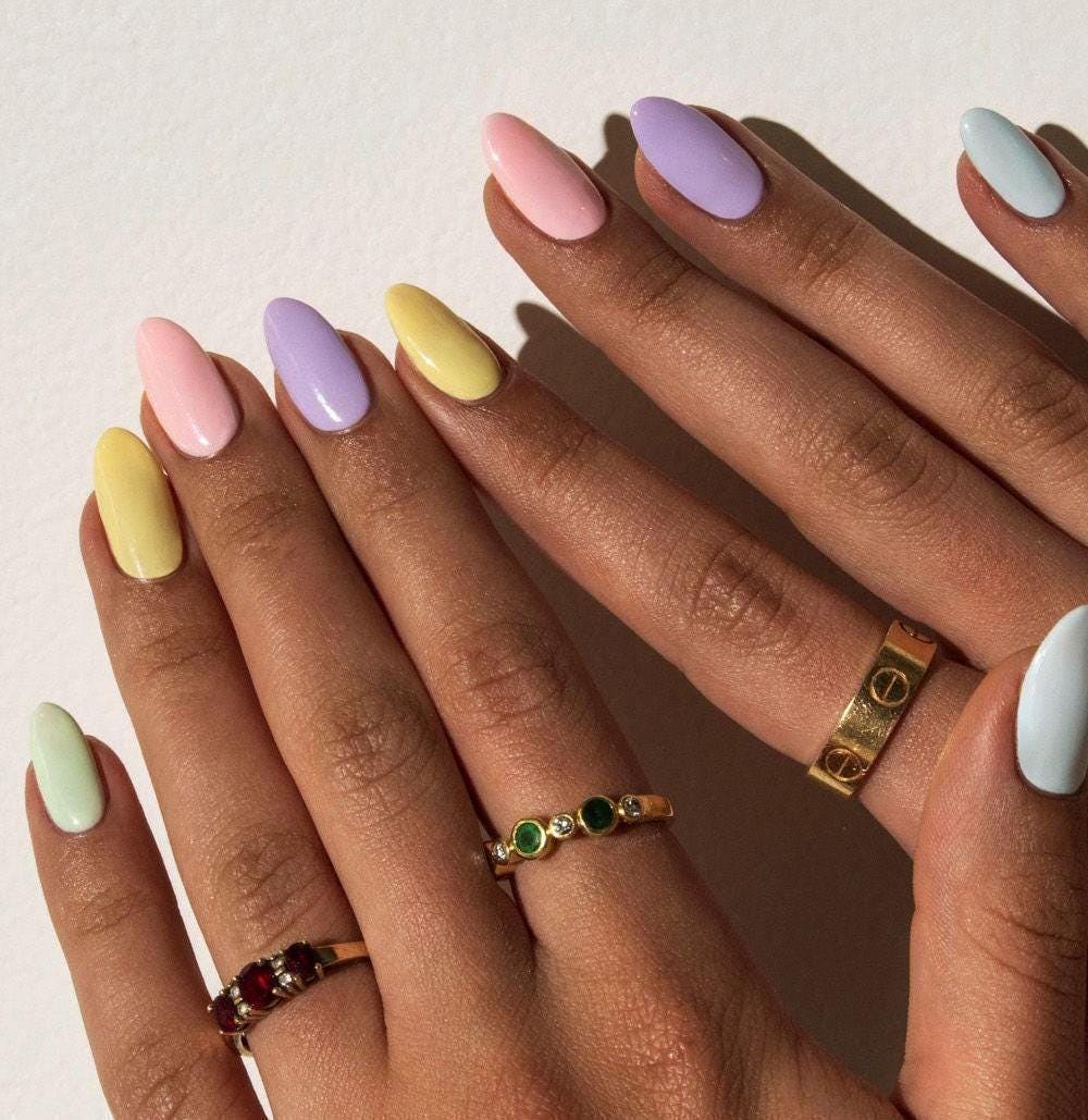 Handmade Custom Gel Press On Nails