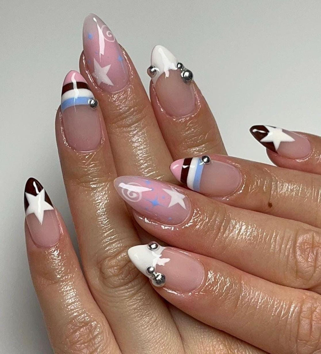 Handmade Custom Gel Press On Nails