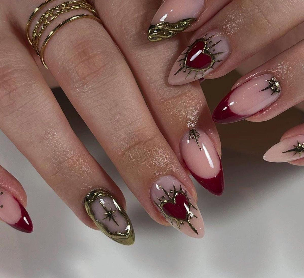 Handmade Custom Gel Press On Nails