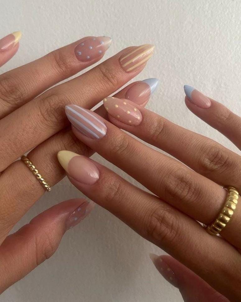 Handmade Custom Gel Press On Nails