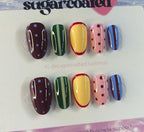 Handmade Custom Gel Press On Nails