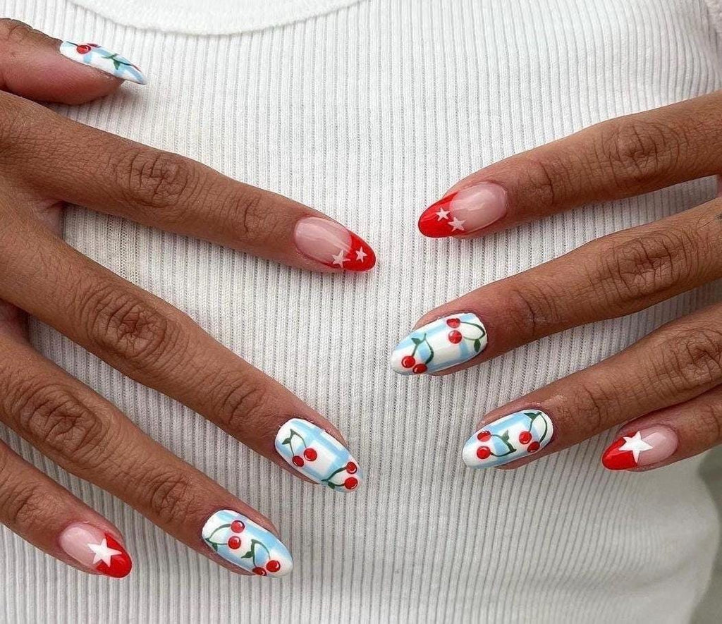 Handmade Custom Gel Press On Nails