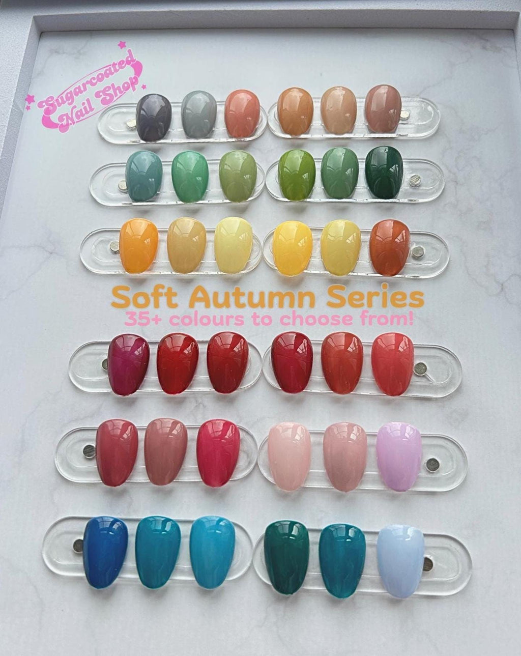 Handmade Custom Gel Press On Nails