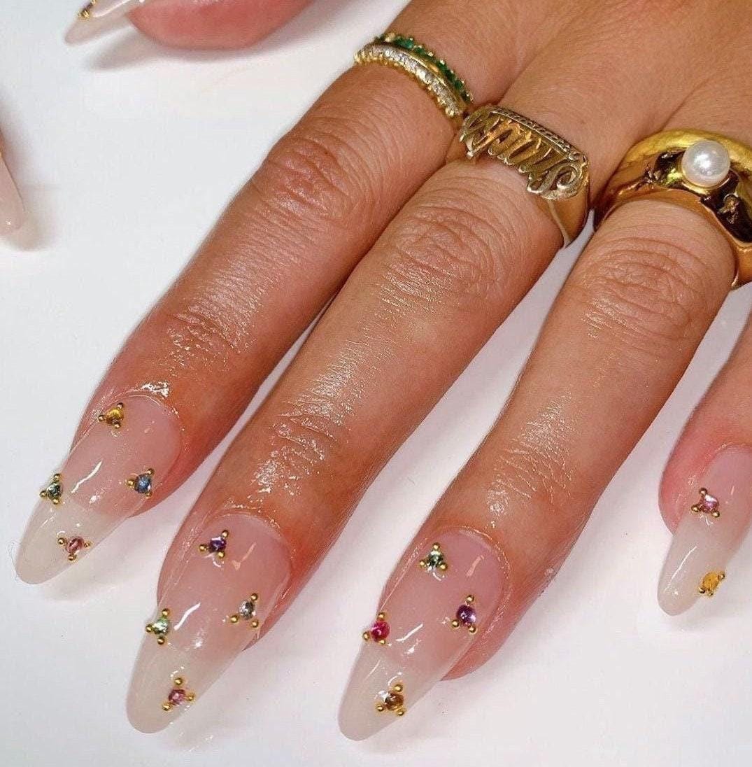 Handmade Custom Gel Press On Nails