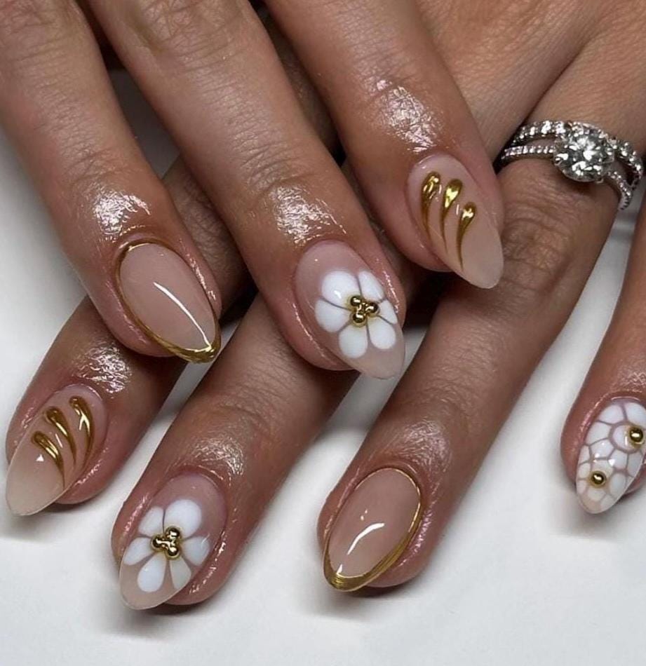 Handmade Custom Gel Press On Nails