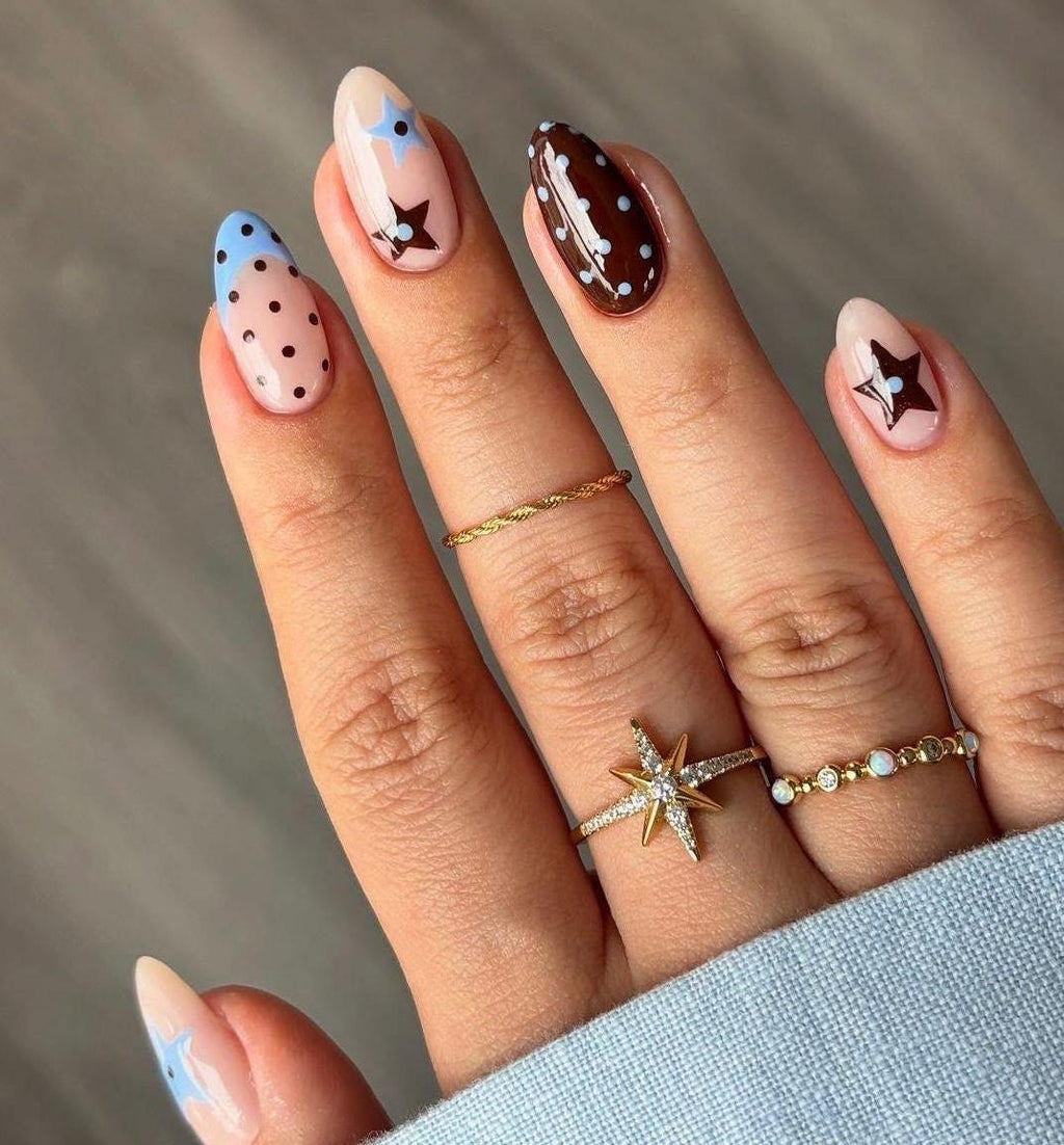 Handmade Custom Gel Press On Nails