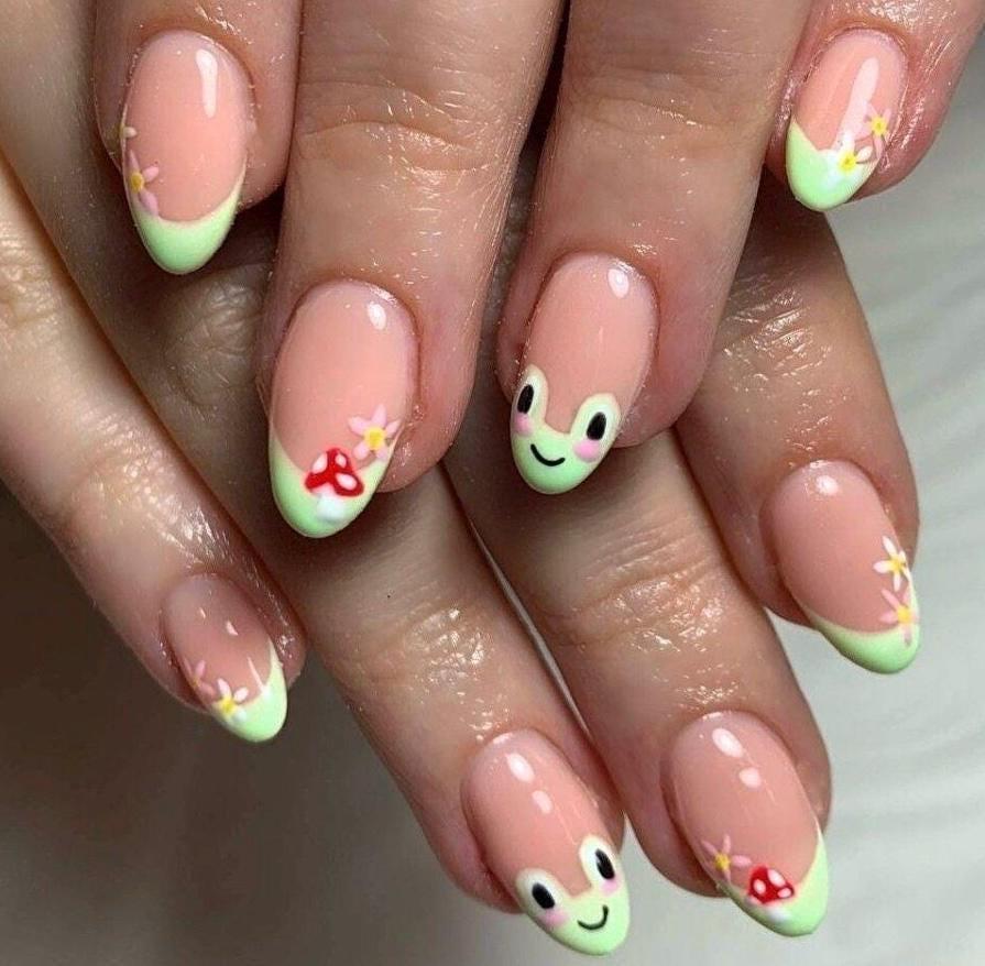 Handmade Custom Gel Press On Nails
