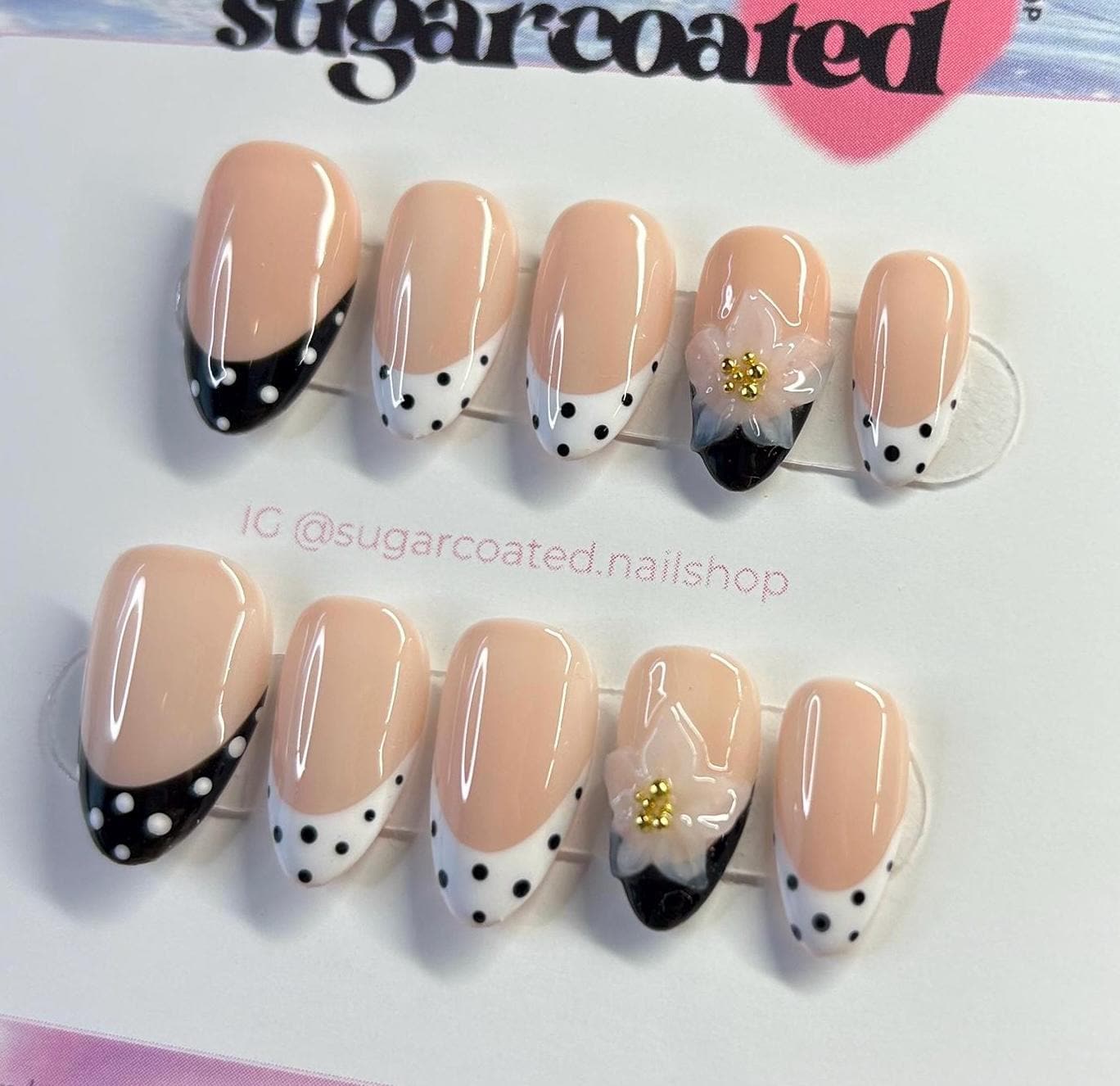 Handmade Custom Gel Press On Nails