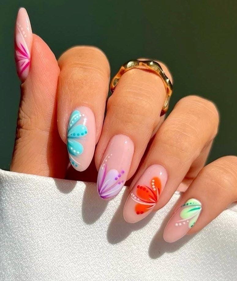 Handmade Custom Gel Press On Nails