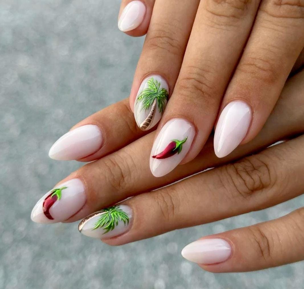 Handmade Custom Gel Press On Nails