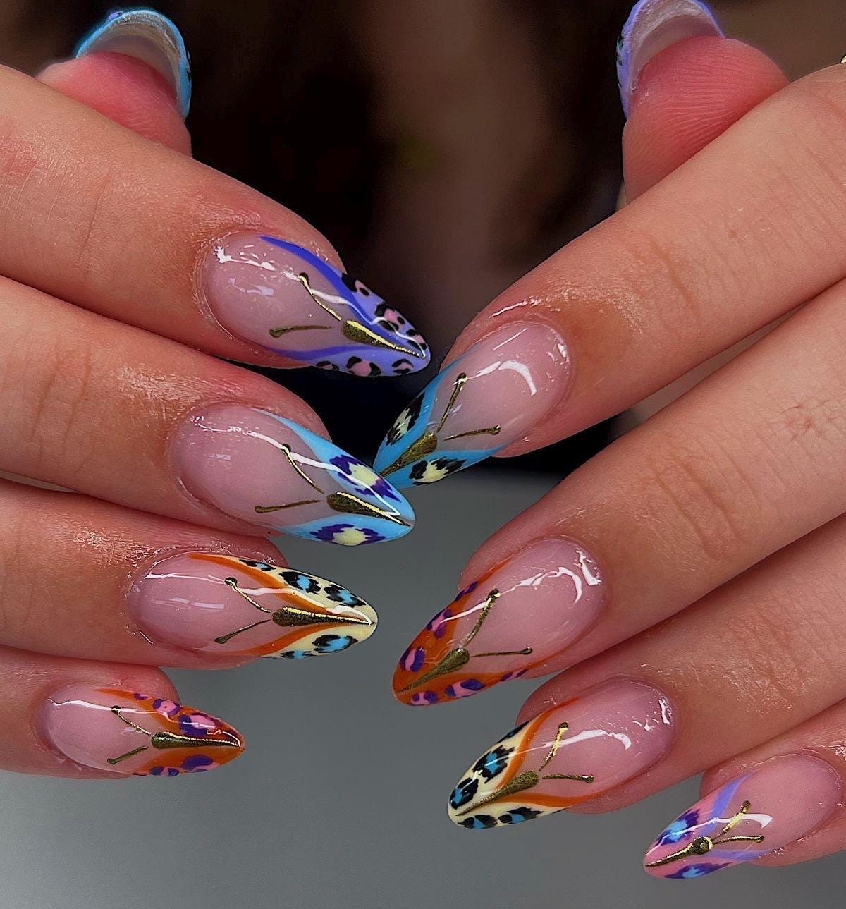 Handmade Custom Gel Press On Nails