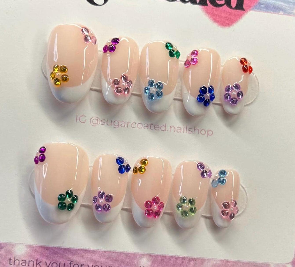 Handmade Custom Gel Press On Nails