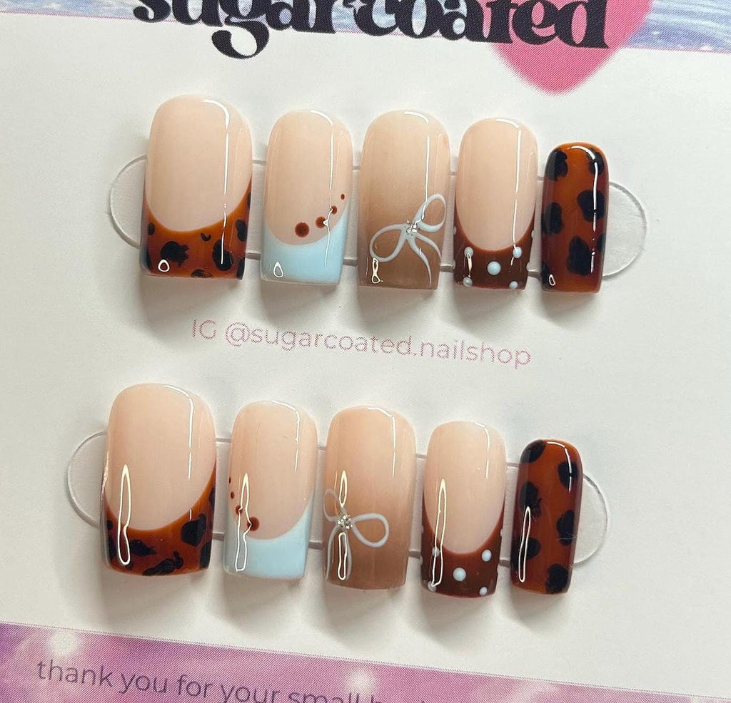 Handmade Custom Gel Press On Nails