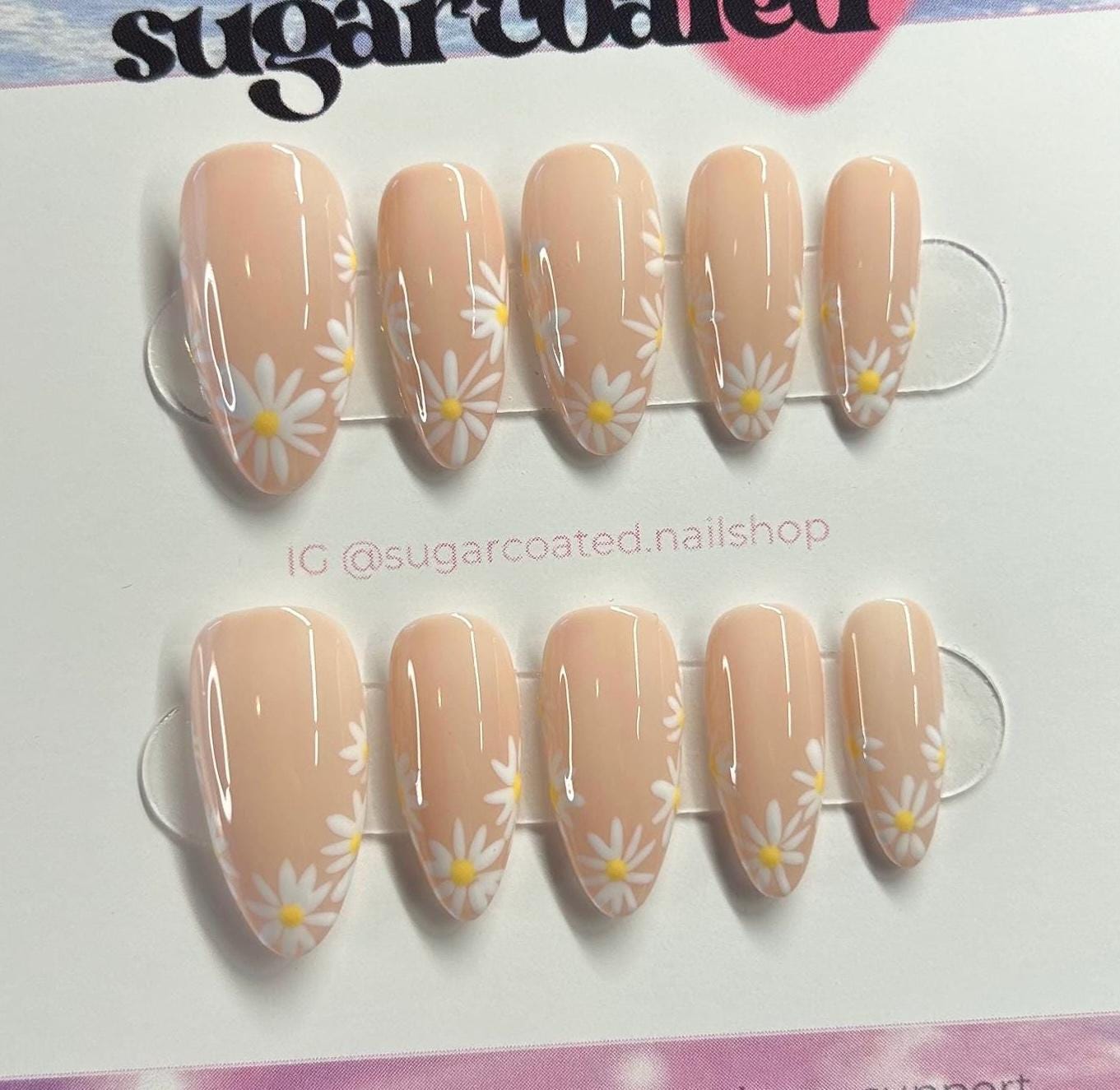Handmade Custom Gel Press On Nails