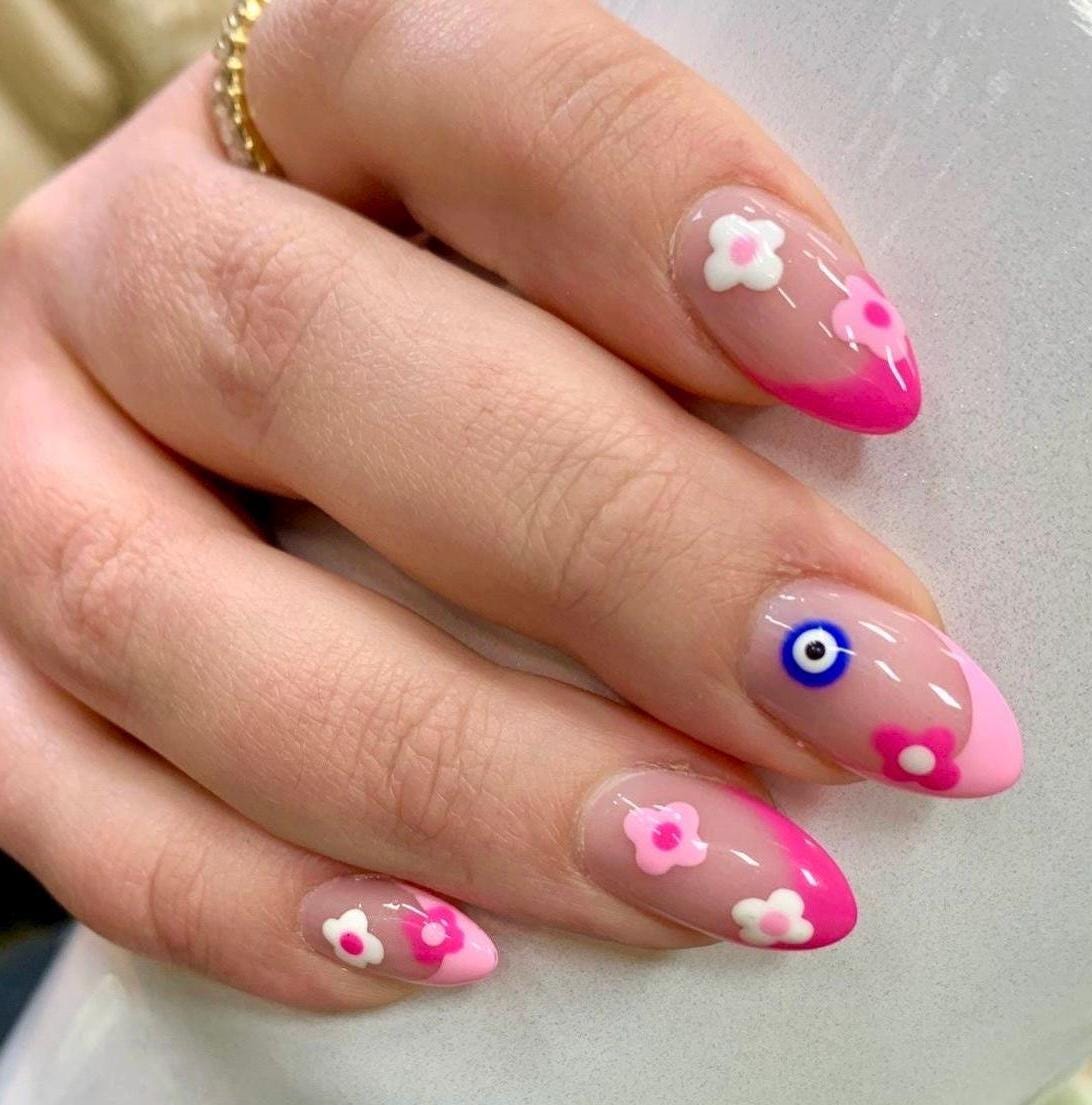 Handmade Custom Gel Press On Nails