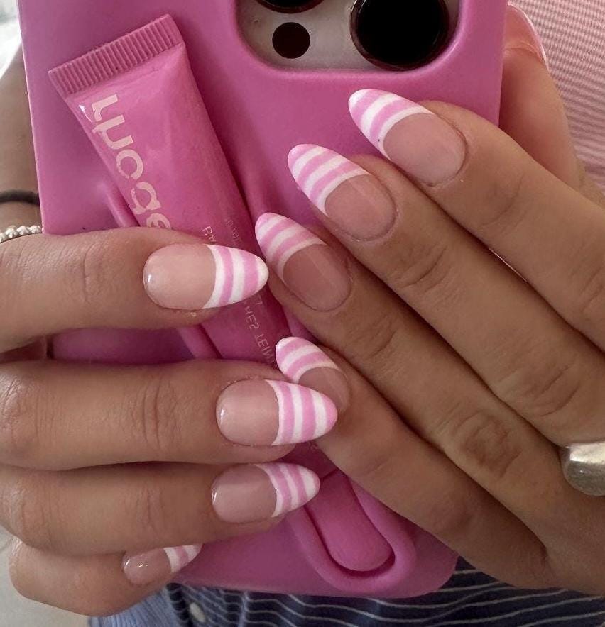 Handmade Custom Gel Press On Nails