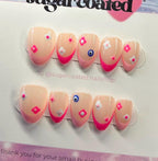 Handmade Custom Gel Press On Nails
