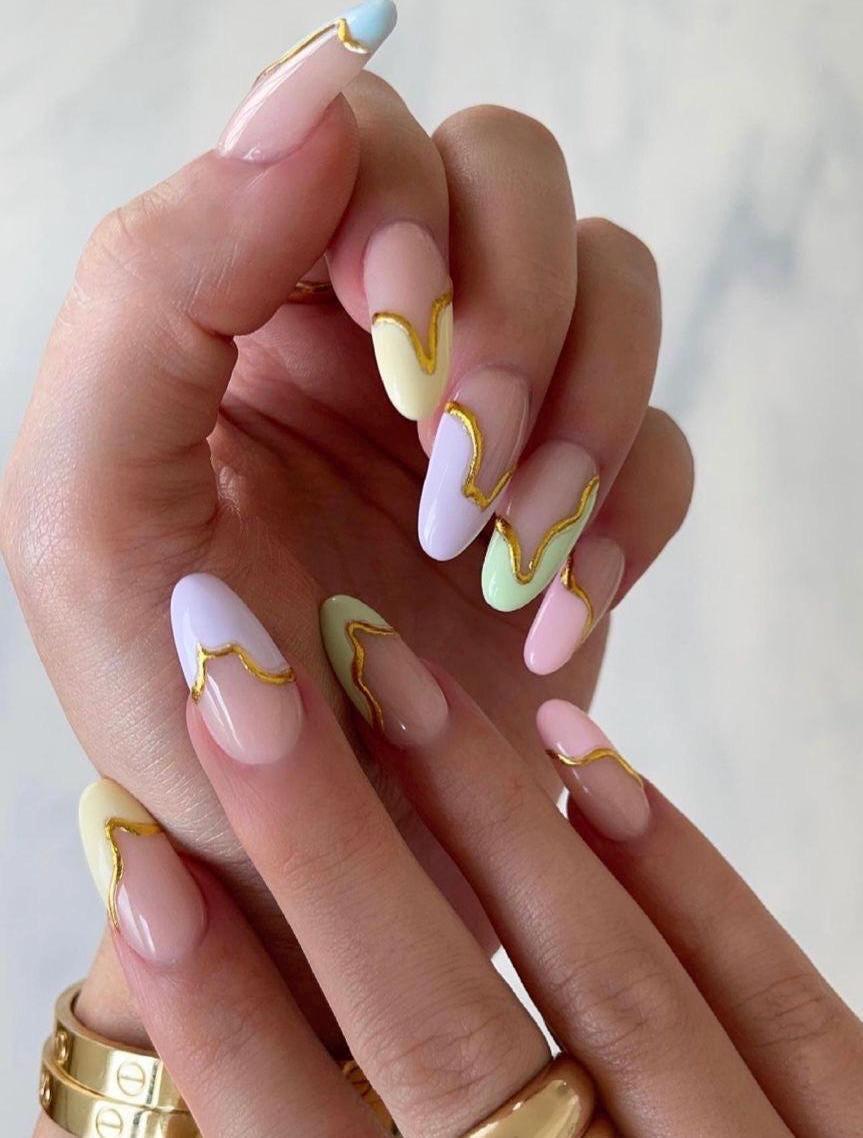 Handmade Custom Gel Press On Nails