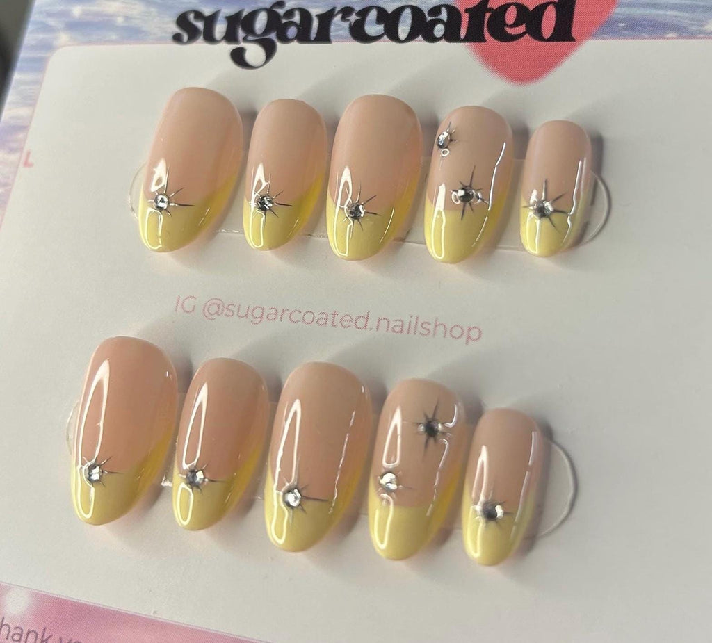 Handmade Custom Gel Press On Nails