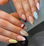 Handmade Custom Gel Press On Nails