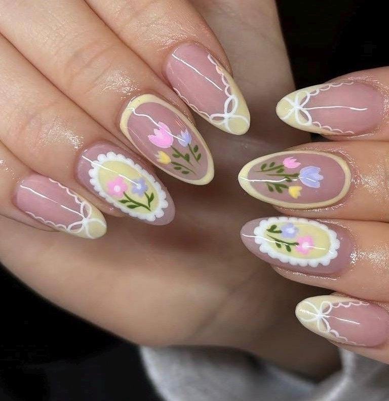 Handmade Custom Gel Press On Nails