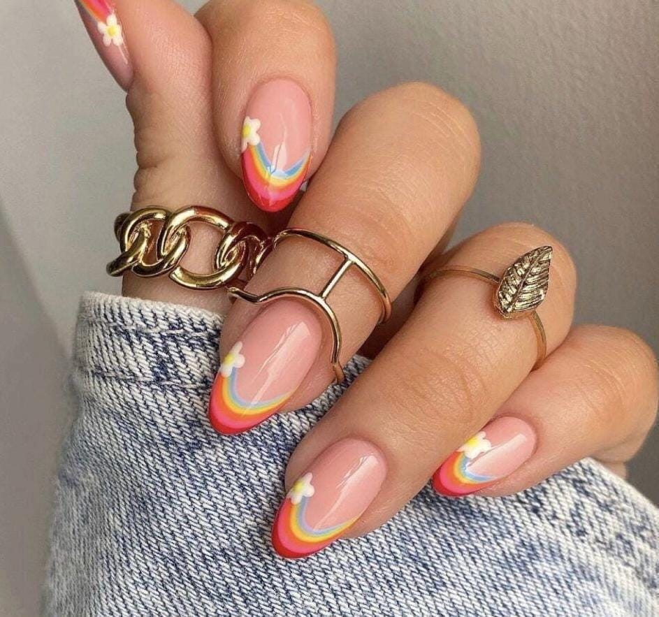 Handmade Custom Gel Press On Nails