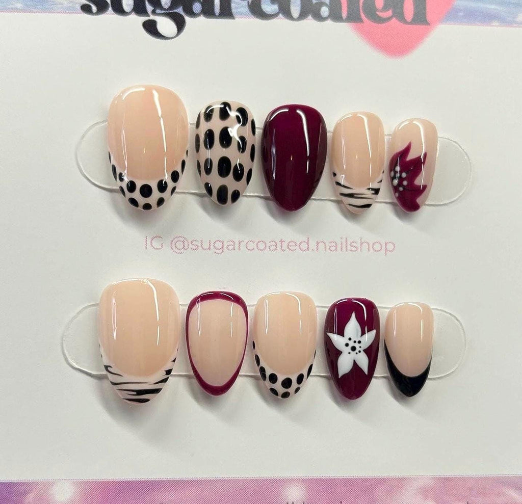 Handmade Custom Gel Press On Nails