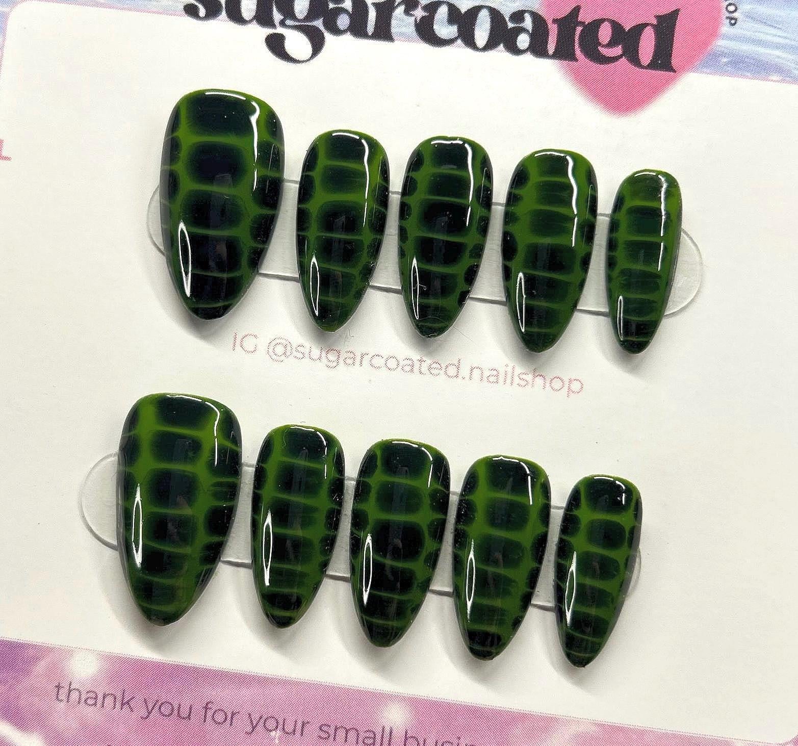 Handmade Custom Gel Press On Nails