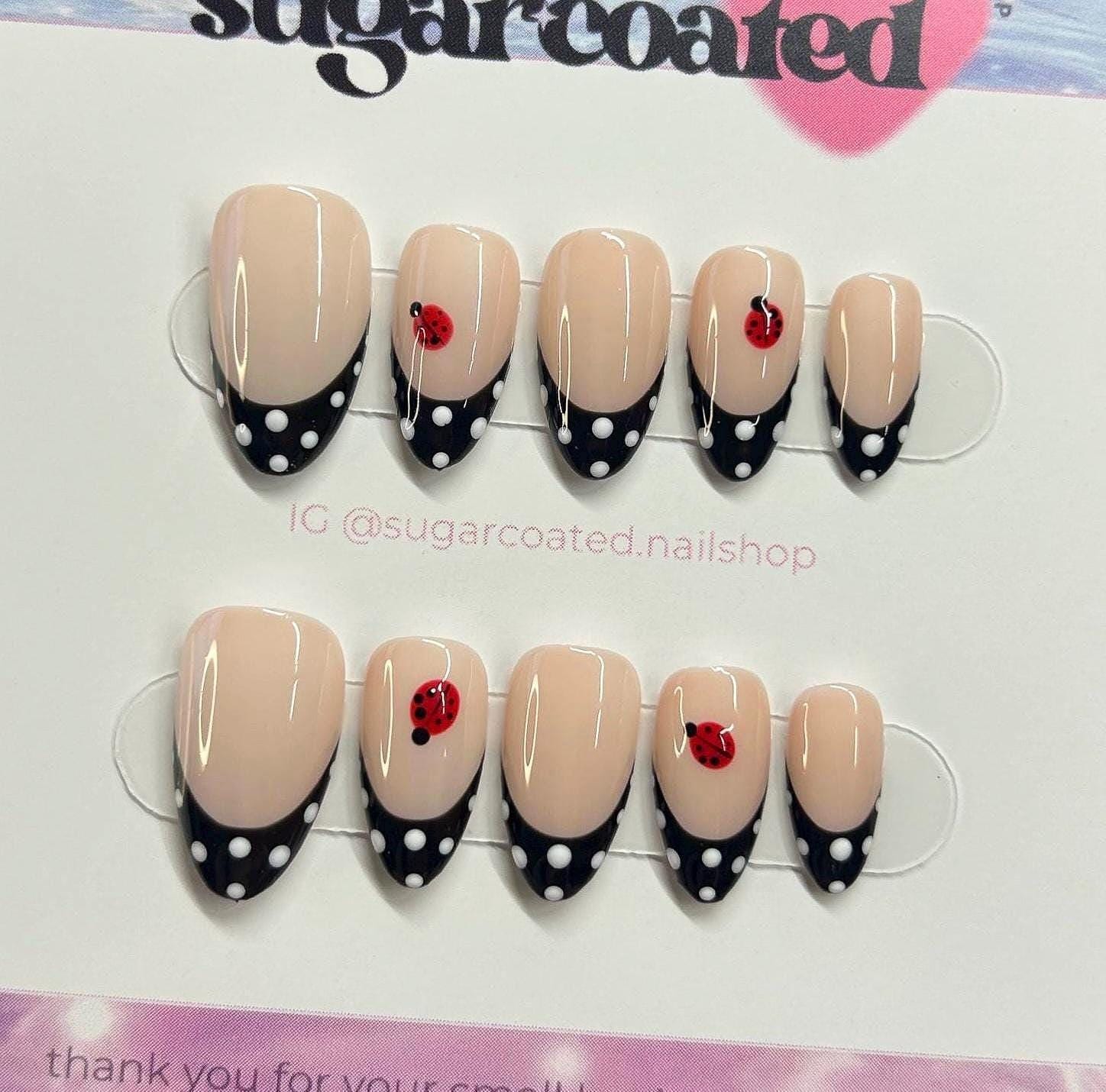 Handmade Custom Gel Press On Nails