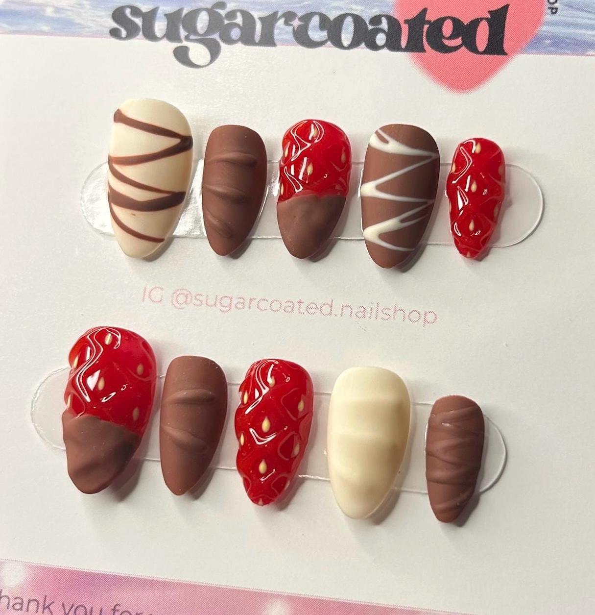 Handmade Custom Gel Press On Nails