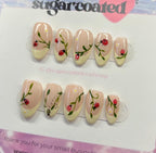 Handmade Custom Gel Press On Nails