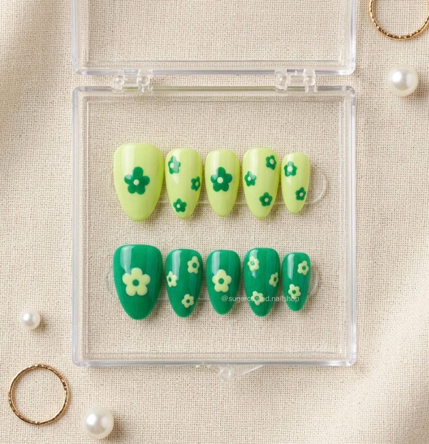 Handmade Custom Gel Press On Nails
