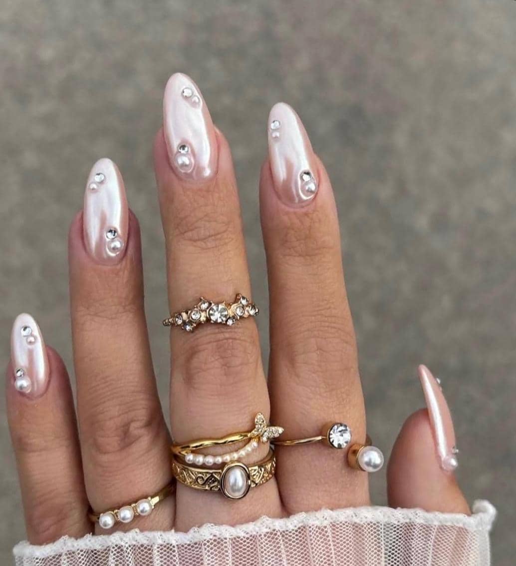 Handmade Custom Gel Press On Nails: Premium Quality, Handpainted, Trendy