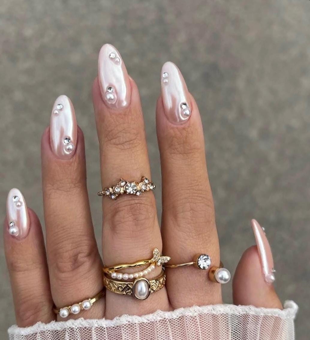 Handmade Custom Gel Press On Nails