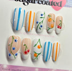 Handmade Custom Gel Press On Nails