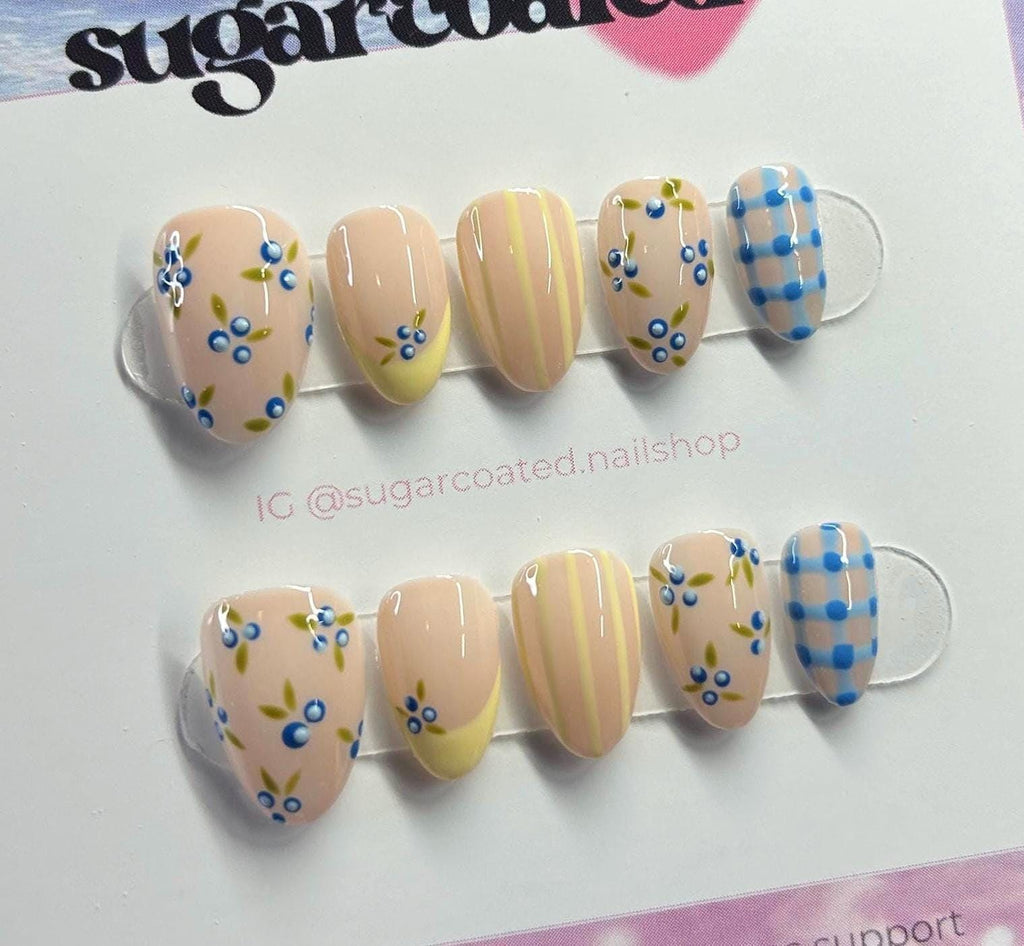 Handmade Custom Gel Press On Nails