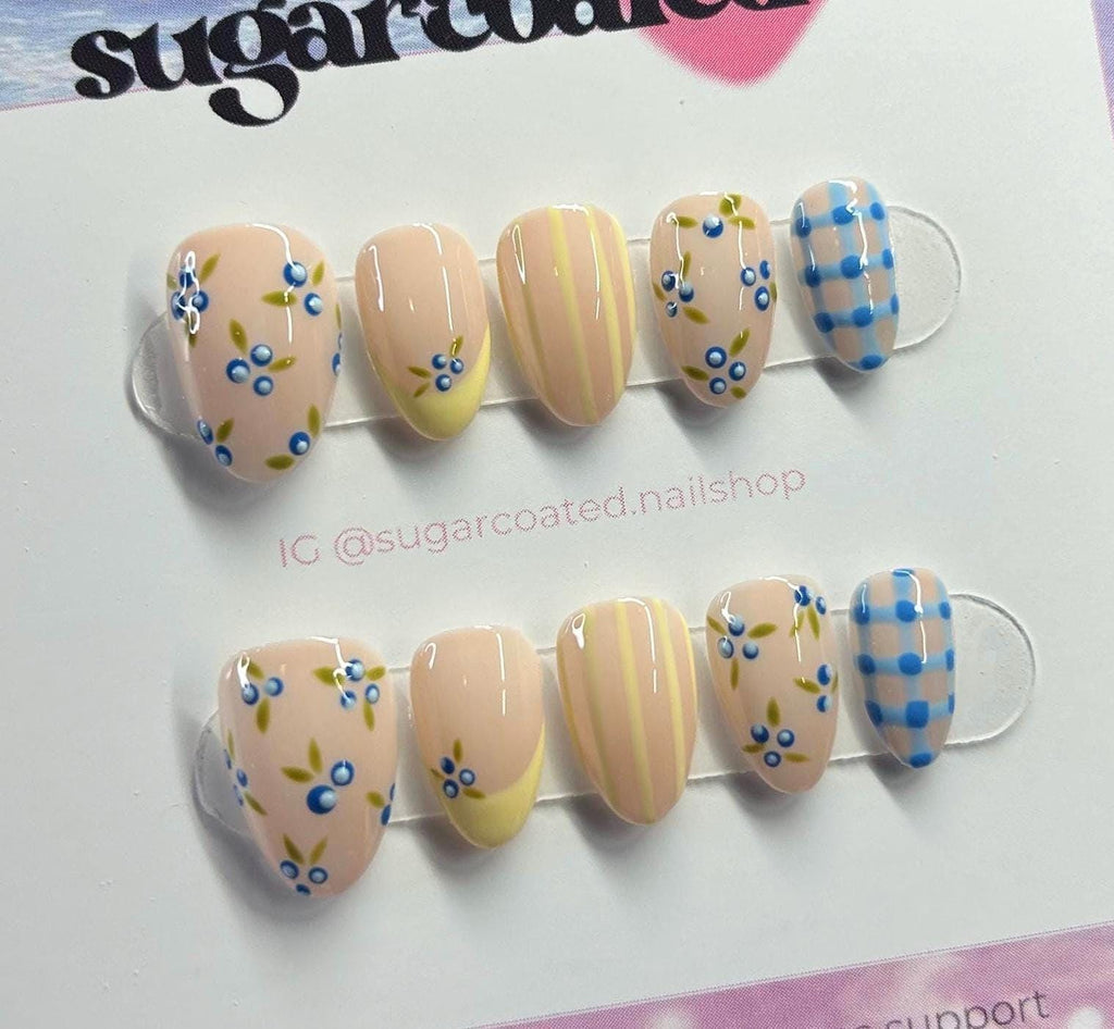 Handmade Custom Gel Press On Nails