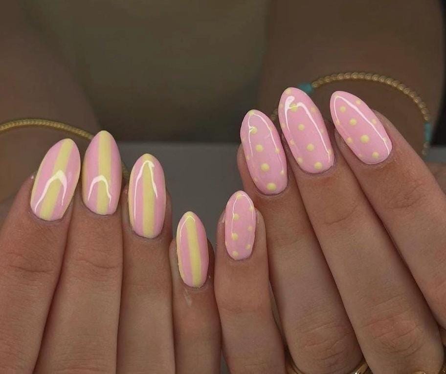 Handmade Custom Gel Press On Nails