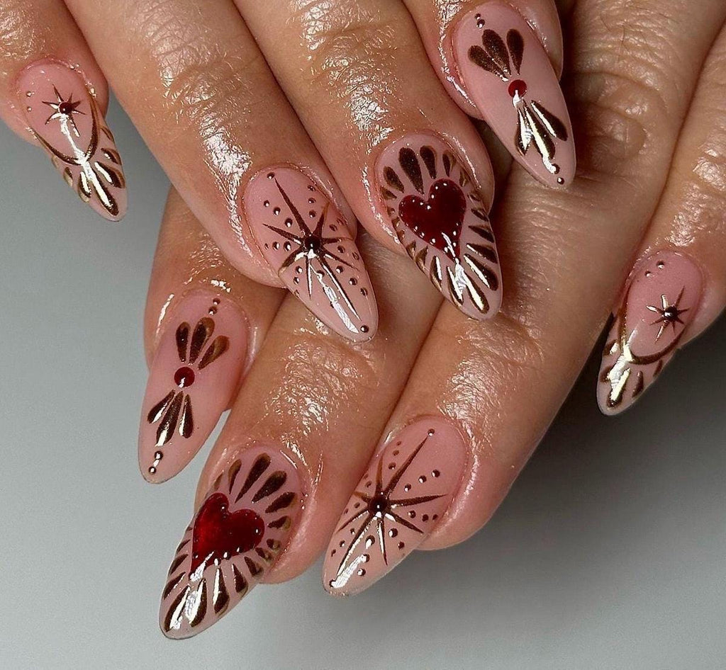 Handmade Custom Gel Press On Nails