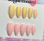 Handmade Custom Gel Press On Nails