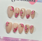Handmade Custom Gel Press On Nails