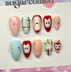 Handmade Custom Gel Press On Nails