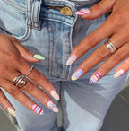 Handmade Custom Gel Press On Nails